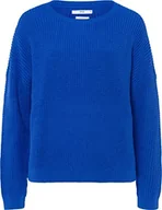 Swetry damskie - BRAX Damski sweter Style Lisa Wool Mix, Niebieski (Artic Blue 25), 34 - miniaturka - grafika 1