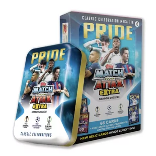 Champions League UEFA Match Attax Extra Mega Puszka Kolekcjonera - Czasopisma - miniaturka - grafika 1