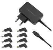 Zasilacze do laptopów - Qoltec Uniwersalny 45W 8 wtyczek 51025 - miniaturka - grafika 1