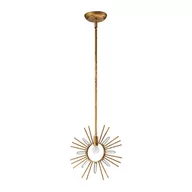 Lampy sufitowe - Sun King lampa wisząca złota GN-SUN-KING-P-G Gilded Nola - miniaturka - grafika 1