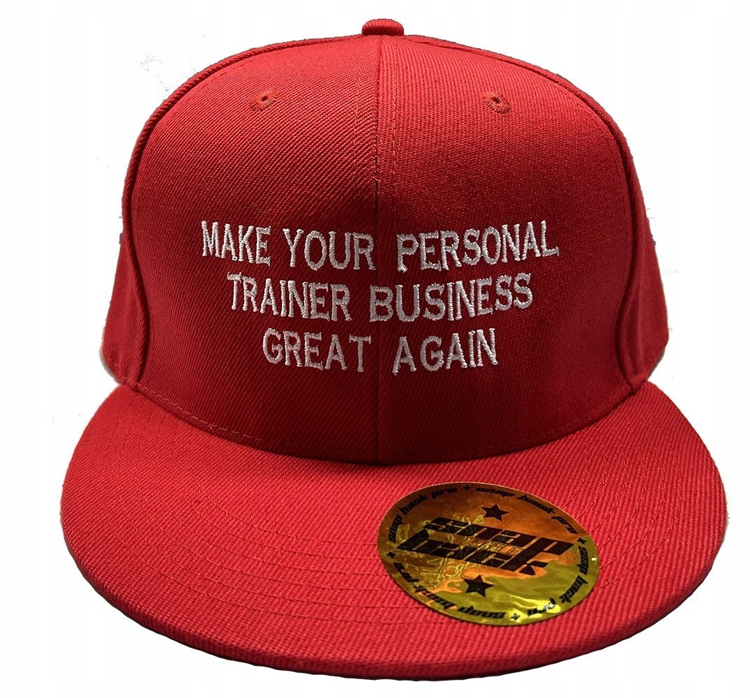CZAPKA PROSTY DASZEK HAFT MAKE YOUR TRAINER GREAT AGAIN