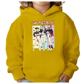 Bluzy dla dziewczynek - BLUZA DZIECIĘCA KPOP DEMON HUNTERS HUNTRIX 146-152 Z KAPTUREM BAWEŁNIANA - miniaturka - grafika 1