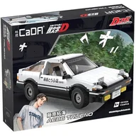 Klocki - Cada klocki konstrukcyjne biały samochód wyścigowy Initial-D AE86 Trueno - miniaturka - grafika 1