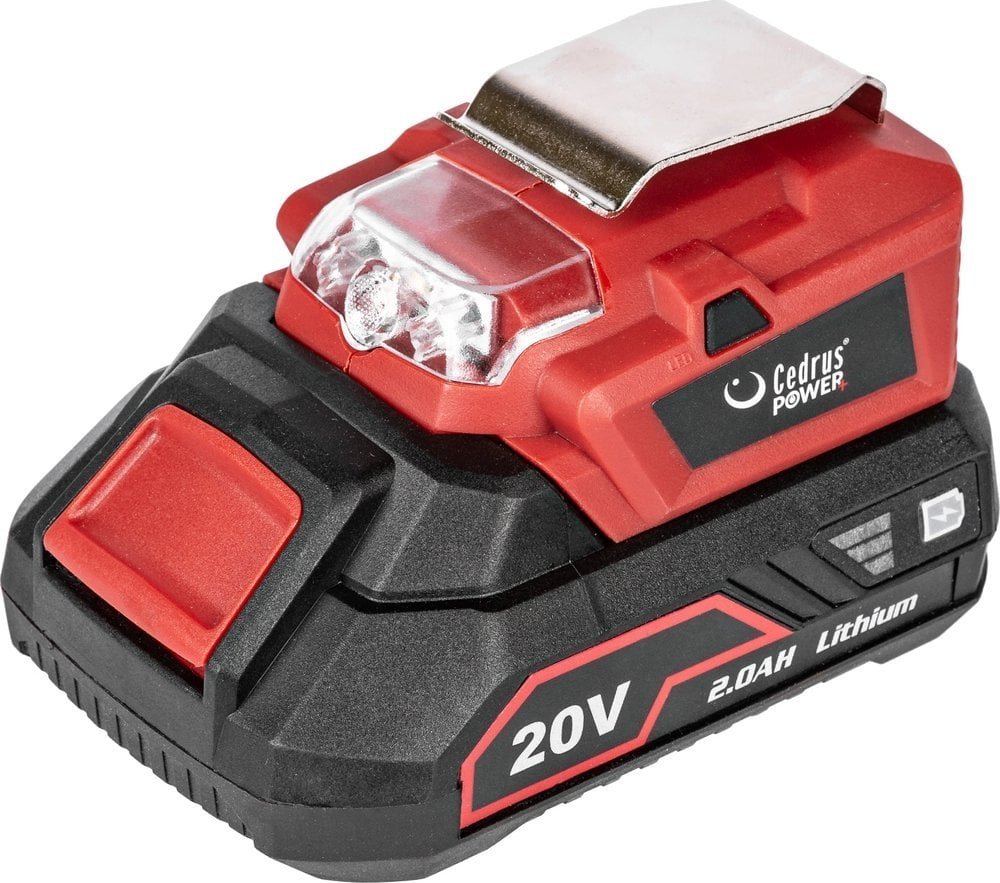 Cedrus ŁADOWARKA USB DO TELEFONU LATARKA LED POWER+ CEDRUS CHPLi 20V - OFICJALNY DYSTRYBUTOR - AUTORYZOWANY DEALER CEDRUS