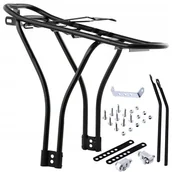 Bagażniki rowerowe - Bagażnik Do Roweru Tył Do 25Kg Regulowany Mocny - miniaturka - grafika 1