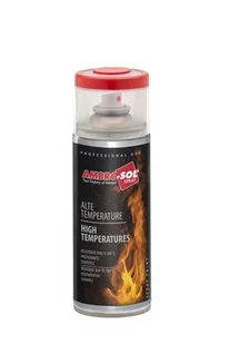 Spray żaroodporny Ambro-Sol High Temperatures czarny mat 400ml - Farby i lakiery w sprayu - miniaturka - grafika 1