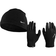 Czapki damskie - Czapka i rękawiczki zimowe unisex Nike Dri-Fit Fleece - miniaturka - grafika 1