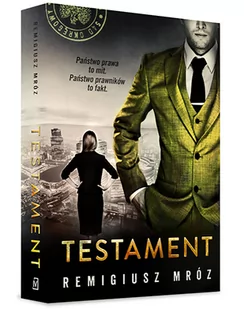Mróz Remigiusz Testament - Kryminały Mróz Remigiusz Testament - Kryminały - miniaturka - grafika 1