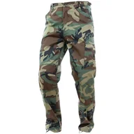 Spodnie sportowe męskie - Mil-Tec Mil-Tec Spodnie BDU Wzmocnione Woodland XS 13054-2 - miniaturka - grafika 1