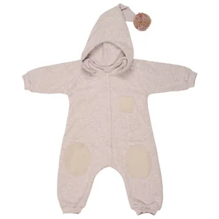 Hi Little One kombinezon całoroczny z kapturem TOG 2,0 OverSize BOHO Dark Pink roz L Pom Pom - Kombinezony dla dzieci - miniaturka - grafika 1