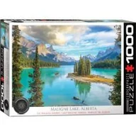 Puzzle - Eurographics Puzzle 1000 elementów. Jezioro Maligne, Alberta, Kanada - miniaturka - grafika 1