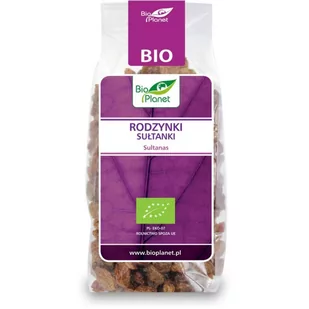 Bio Planet Rodzynki sułtanki, produkt rolnictwa ekologicznego 200g 5907814661708 - Bakalie - miniaturka - grafika 1