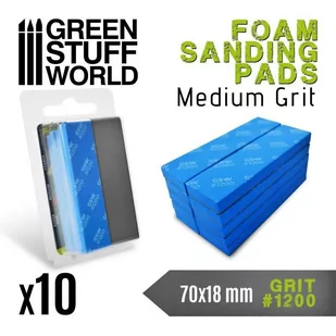 Green Stuff World: Piankowe Podkładki    Szlifierskie 1200 X10 - Akcesoria i części modelarskie - miniaturka - grafika 1