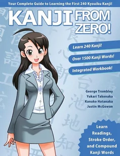 Learn From Zero Kanji From Zero! 1 - Pozostałe książki - miniaturka - grafika 1