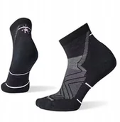 Skarpety termoaktywne - Smartwool W'S Run Targeted Cushion Ankle Socks, 001 black, M - miniaturka - grafika 1