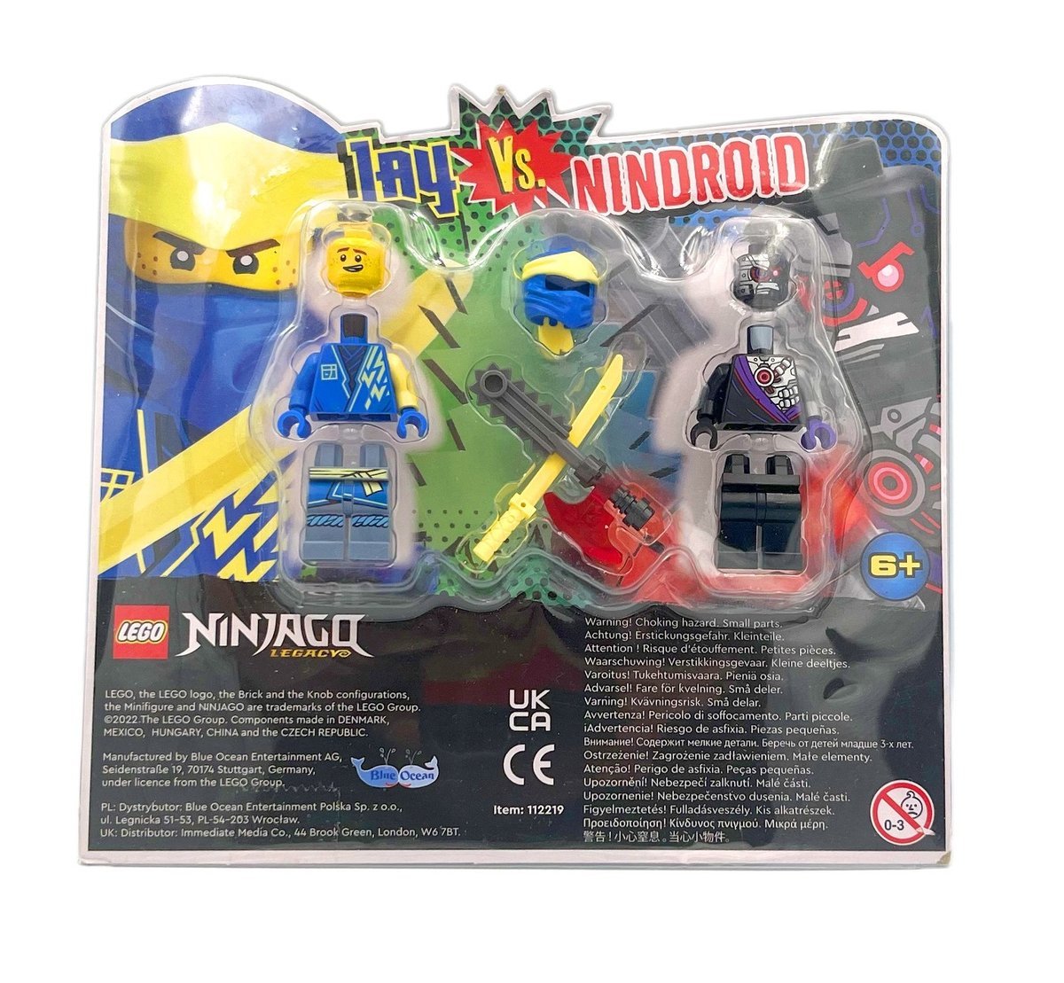 LEGO Ninjago Blister – Jay vs. Nindroid #112219