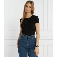 Koszulki i topy damskie - Armani Exchange T-shirt | Slim Fit - miniaturka - grafika 1