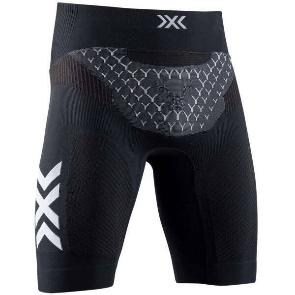 X-BIONIC Spodenki biegowe męskie TWYCE RUN SHORTS 4.0 opal black/arctic white-M