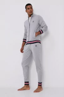 Fila komplet dresowy męski kolor szary z nadrukiem - Dresy męskie - miniaturka - grafika 1