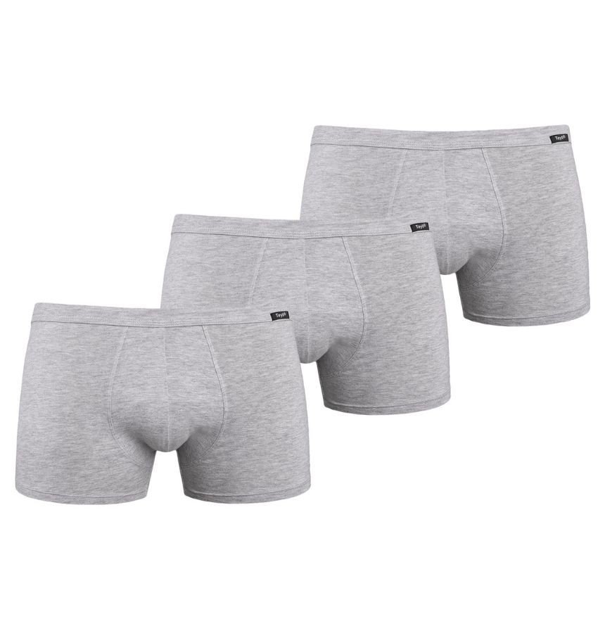 Wielopak bokserek męskich Levi szary, Teyli