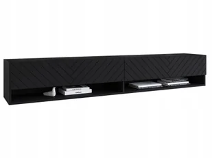 Szafka Rtv Lowboard 180 cm wisząca stojąca - Szafki RTV - miniaturka - grafika 1