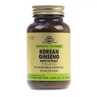 Suplementy naturalne - Solgar Korean Ginseng 60 szt. - miniaturka - grafika 1