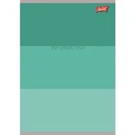 Zeszyty szkolne - Unipap zeszyt okładka laminowana A5, 60 kartek, krata, informatyka ze ściągą COLOR STRIPES - miniaturka - grafika 1
