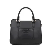 Torebki damskie - Hexagona Torebka na ramię z 2 uchwytami, kompatybilna z telefonem komórkowym, dla kobiet, kolekcja Praline, czarny, Taille unique - miniaturka - grafika 1