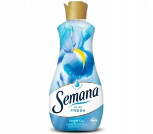 Semana Extra Fresh Bright Sky 75 prań 1,5 L – płyn do płukania o morsko-kwiatowym zapachu - Środki do prania - miniaturka - grafika 1