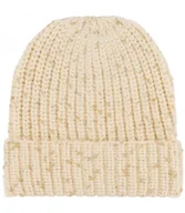 Czapki i chusty sportowe męskie - Ciepła czapka damska ze złotą nitką BEANIE zimowa jesienna - miniaturka - grafika 1