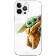 Etui i futerały do telefonów - Etui Star Wars dedykowane do Moto Moto E7 POWER, wzór: Baby Yoda 016 Etui całkowicie zadrukowane, oryginalne i oficjalnie licencjonowane - miniaturka - grafika 1