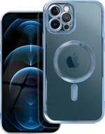 Etui i futerały do telefonów - OEM Futerał ELECTRO MAG COVER kompatybilny z MagSafe do IPHONE 12 Pro Max niebieski - miniaturka - grafika 1