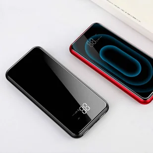 Baseus Bracket Wireless Charger power bank 8000 mAh bezprzewodowa ładowarka Qi czerwony (PPALL-EX09) - Ładowarki do telefonów - miniaturka - grafika 10