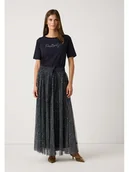 Spódnice - More & More Spódnica w kolorze granatowo-szarym - miniaturka - grafika 1