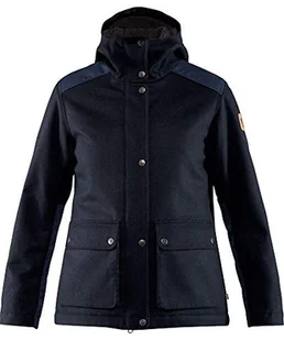 FJALLRAVEN Greenland Re-Wool kurtka damska w kolorze granatowym, rozmiar S - Kurtki damskie - miniaturka - grafika 1