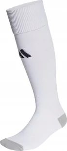 Adidas Skarpety getry piłkarskie ADIDAS MILANO IB7813 białe - Skarpety termoaktywne - miniaturka - grafika 1