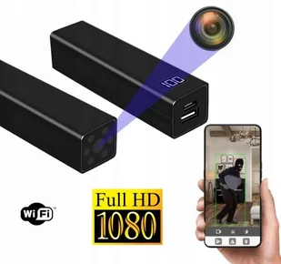 POWERBANK Mikro Kamera WiFi FHD - Minikamery i aparaty szpiegowskie - miniaturka - grafika 1