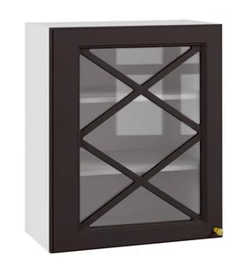 Bristol Witryna Wisząca Gv-60 Czarny Mat - Meble kuchenne - miniaturka - grafika 1