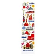 Zakładki do książek - ZAKŁADKA DO KSIĄŻKI - BYDGOSZCZ SYMBOLE FOLKSTAR - miniaturka - grafika 1