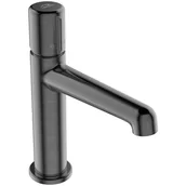 Baterie umywalkowe - Laveo Pretto bateria umywalkowa stojąca z korkiem grafit BAO 922D BAO 922D - miniaturka - grafika 1