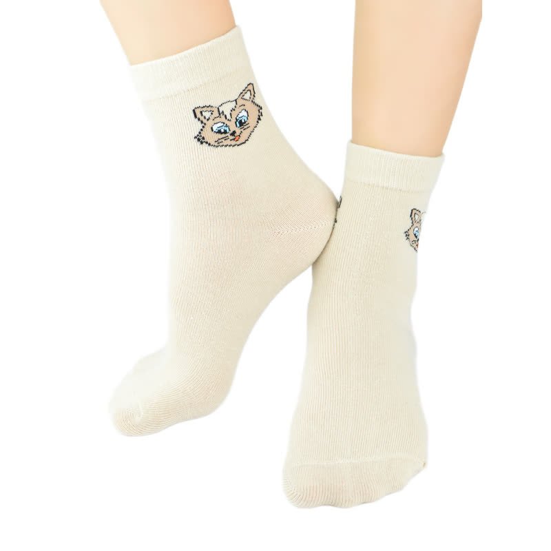 Skarpety dziewczęce bawełniane SB001-G-03-A EUR 23-26