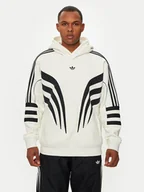 Bluzy męskie - adidas Bluza Q3 Atlanta IX6779 Biały Regular Fit - miniaturka - grafika 1