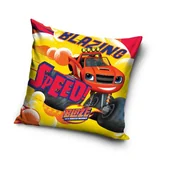 Kołdry i poduszki dla dzieci - Carbotex, Blaze i Mega Maszyny, Poszewka na poduszkę, 40x40 cm - miniaturka - grafika 1