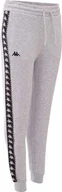 Spodnie sportowe damskie - Kappa Spodnie Inama Sweat 309074-15-4101M szare r. XL - miniaturka - grafika 1