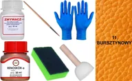 Środki do obuwia i ubrań - BURSZTYNOWY 11 Renoskór ZESTAW DO RENOWACJI SKÓRY LICOWEJ Farba MIX Zmywacz - miniaturka - grafika 1