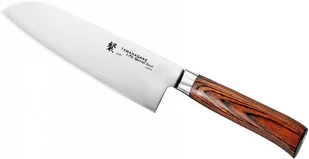 Tamahagane SAN Brown Nóż Santoku 17,5cm SN-1114 - Noże kuchenne - miniaturka - grafika 1
