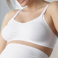 Bielizna ciążowa - Medela Biustonosz Cindy- biały / XL Biustonosz dla kobiet w ciąży i karmiących piersią - miniaturka - grafika 1