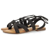 Sandały damskie - GIOSEPPO Darney, sandały damskie, czarne, 38 EU, czarny, 38 EU - miniaturka - grafika 1