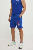 Spodenki męskie - Nike szorty Chicago Cubs męskie kolor niebieski - miniaturka - grafika 1
