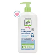 Kosmetyki kąpielowe dla dzieci - SO'BiO etic Woda micelarna oczyszczająca dla niemowląt i dzieci 500 ml - miniaturka - grafika 1